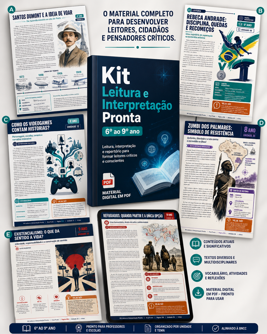 Kit Leitura e Interpretação